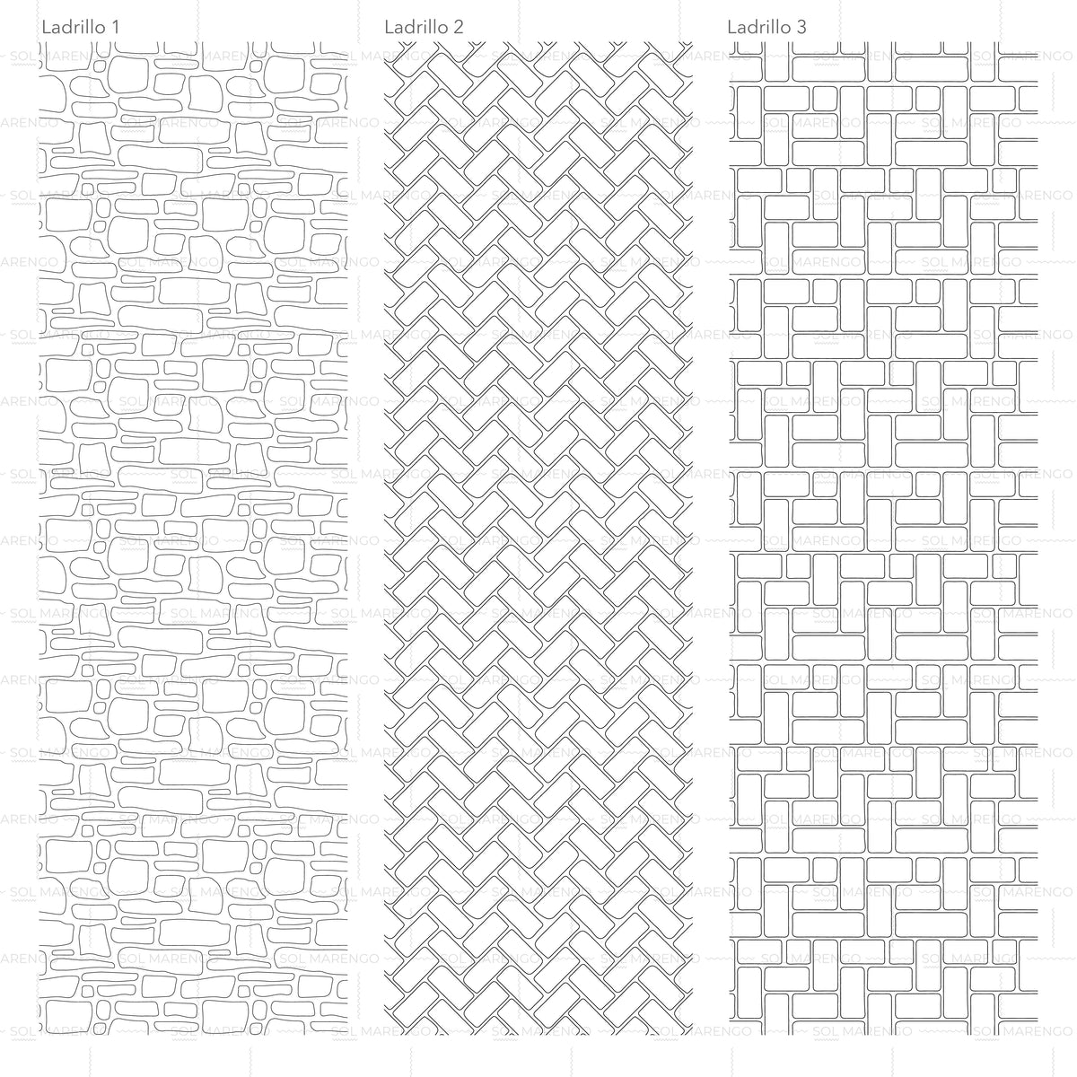 Pattern Sm Patrones para Illustrator – Sol Marengo